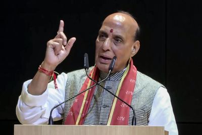  वंदे मातरम के विरोध पर राजनाथ का कांग्रेस पर हमला, कहा- देशभक्ति पर उठता है सवाल