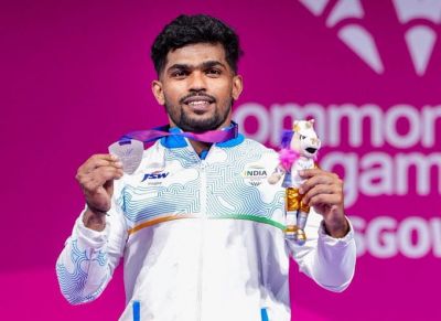  वित्त मंत्री ओपी चौधरी ने राष्ट्रमंडल खेल 2026 में रजत पदक विजेता राजा मुथुपांडी को दी बधाई