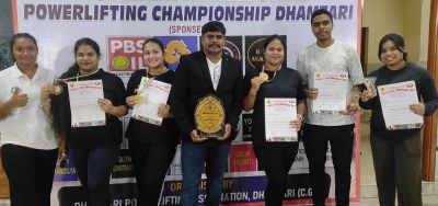  राज्य स्तरीय पॉवर लिफ्टिंग चैंपियनशिप में बचेली के खिलाड़ियों का दमदार प्रदर्शन, जीते 6 पदक