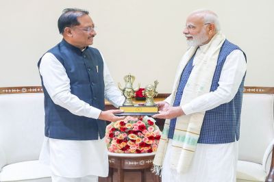  पीएम मोदी ने सीएम विष्णुदेव साय को दी जन्मदिन की बधाई, विकास कार्यों की सराहना